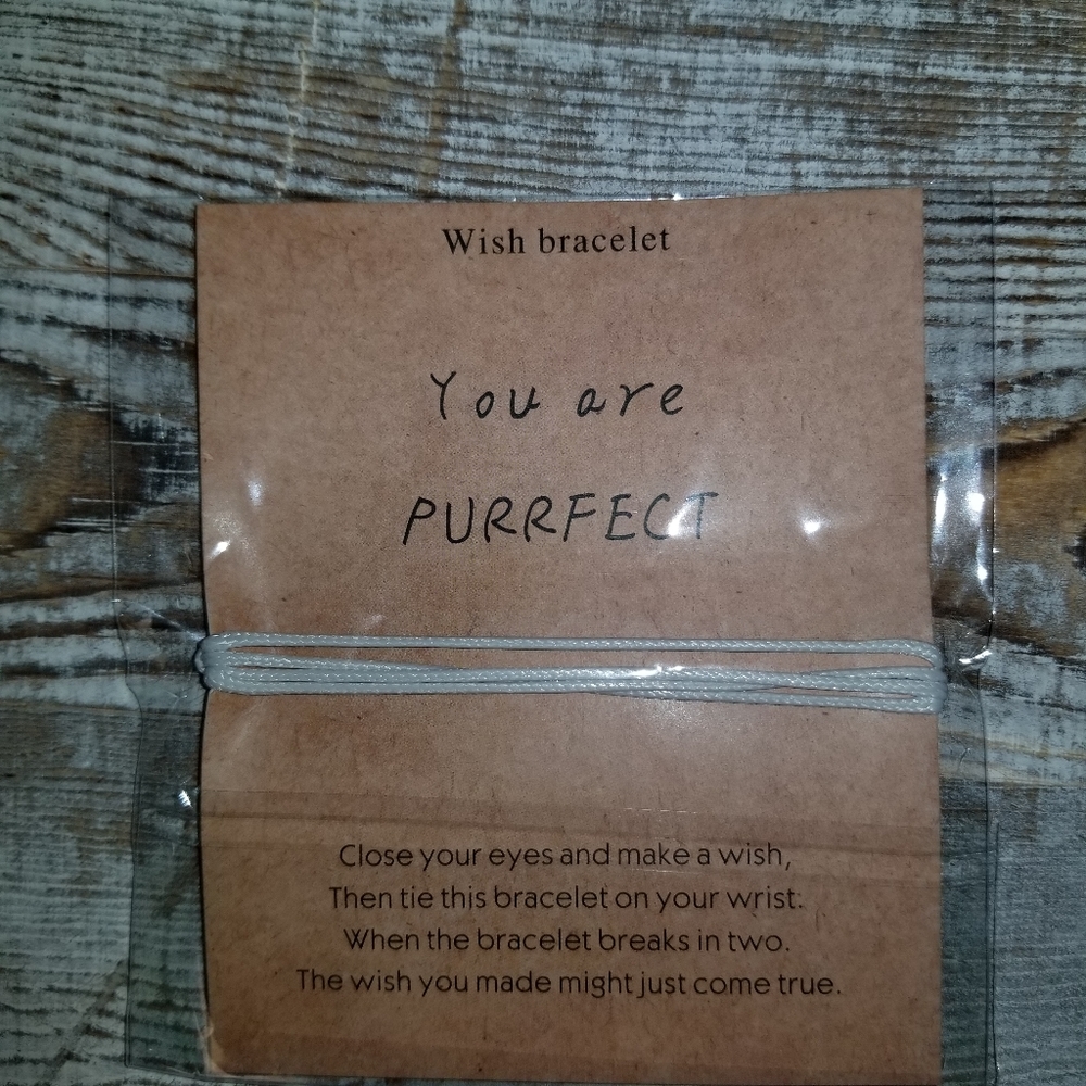 🐱🐱Super Adorable Cat Wish bracelet🐱🐱 - Picture 6 of 7
